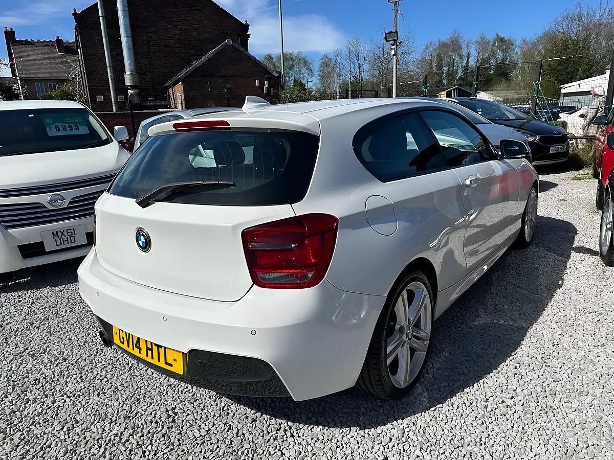 Used 2014 BMW 1 Series M Sport White - Interior and Exterior details 5