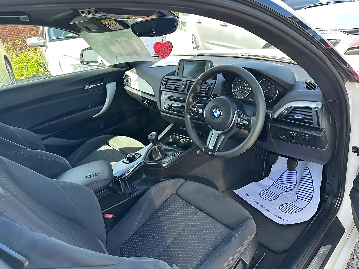 Used 2014 BMW 1 Series M Sport White - Interior and Exterior details 7