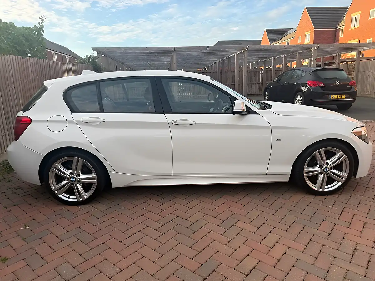 Used 2014 BMW 1 Series M Sport White - Interior and Exterior details 2