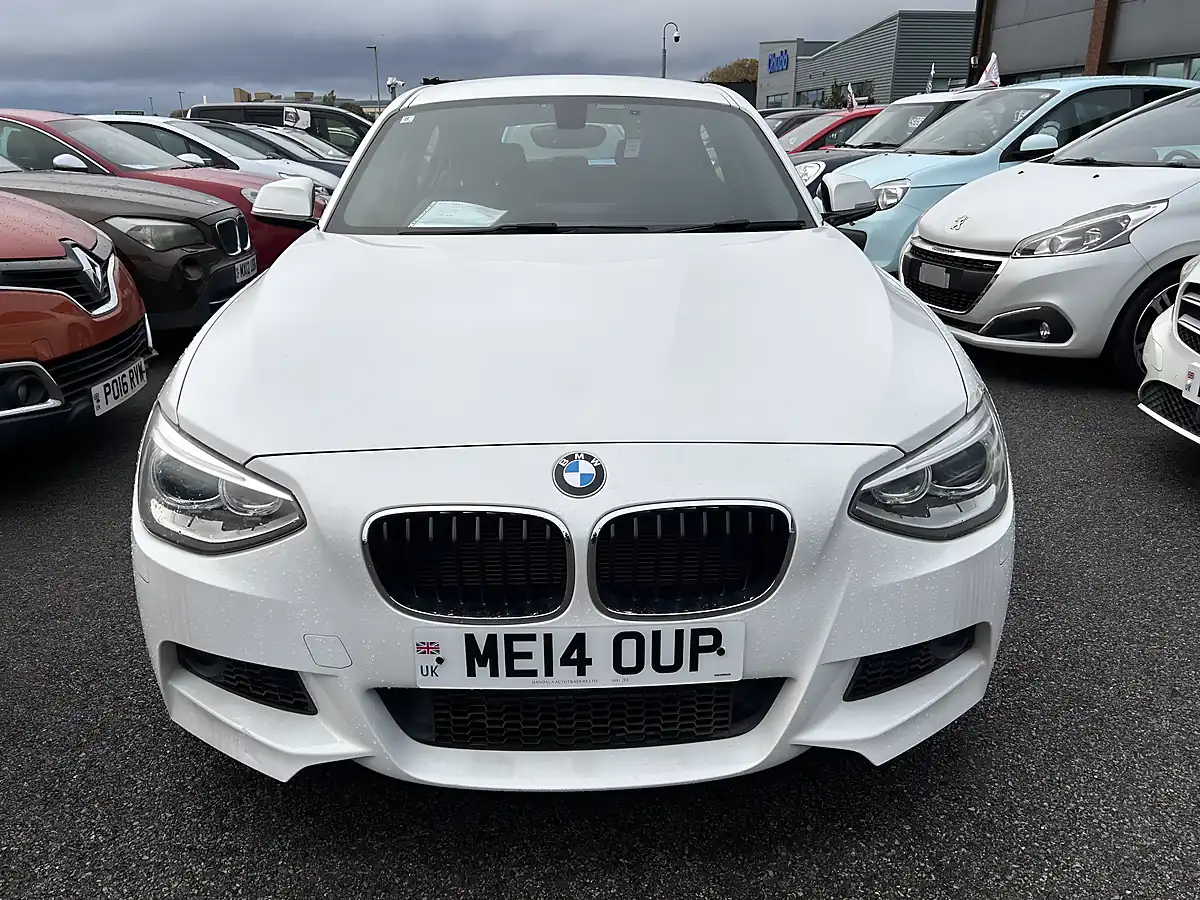 Used 2014 BMW 1 Series M Sport White - Interior and Exterior details 2