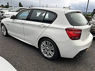 Used 2014 BMW 1 Series M Sport White - Interior and Exterior details 4