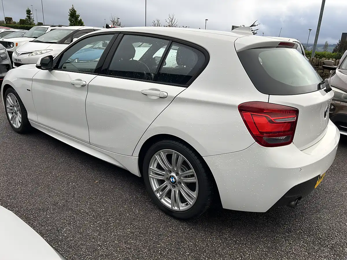 Used 2014 BMW 1 Series M Sport White - Interior and Exterior details 4