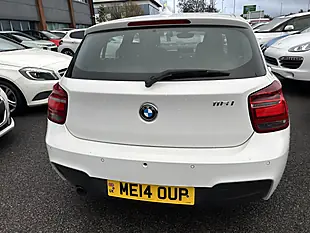 Used 2014 BMW 1 Series M Sport White - Interior and Exterior details 5