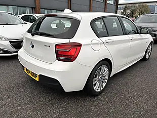 Used 2014 BMW 1 Series M Sport White - Interior and Exterior details 6