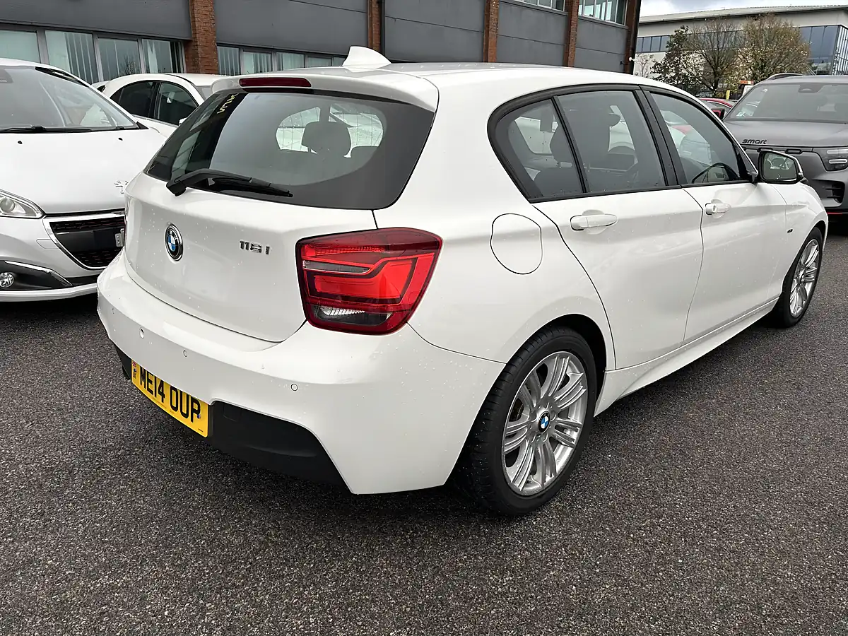 Used 2014 BMW 1 Series M Sport White - Interior and Exterior details 6