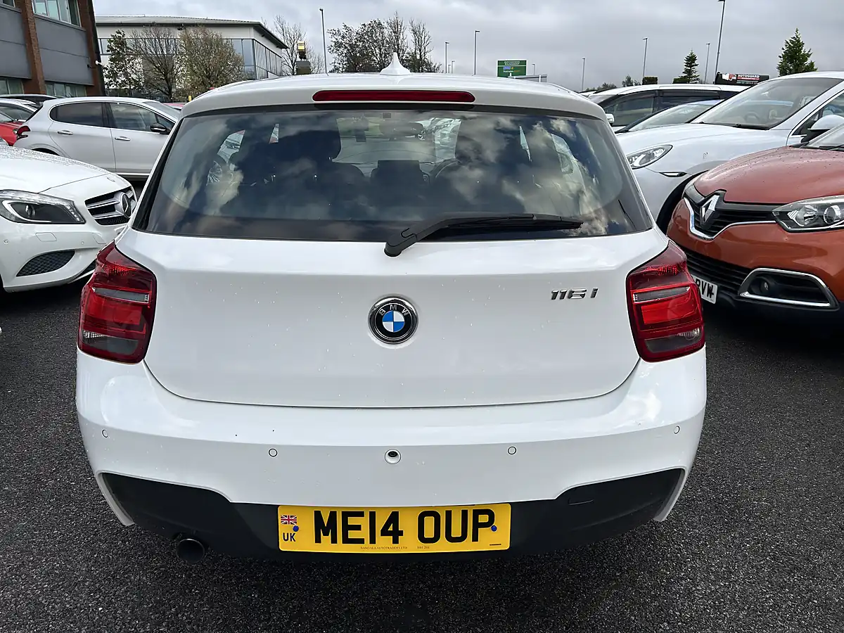 Used 2014 BMW 1 Series M Sport White - Interior and Exterior details 7