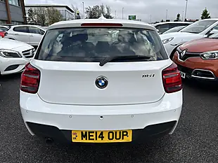 Used 2014 BMW 1 Series M Sport White - Interior and Exterior details 8