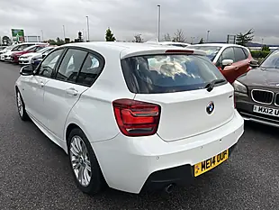 Used 2014 BMW 1 Series M Sport White - Interior and Exterior details 9