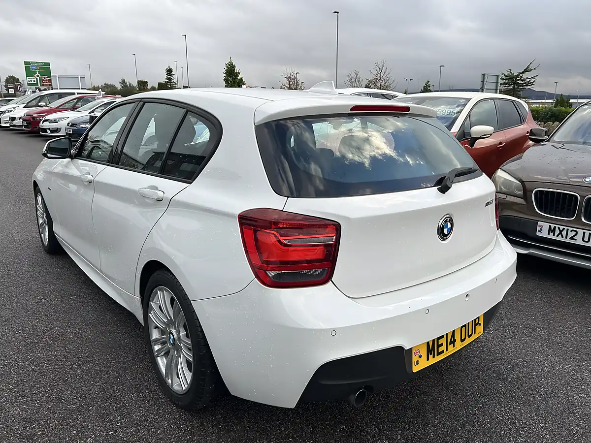 Used 2014 BMW 1 Series M Sport White - Interior and Exterior details 9
