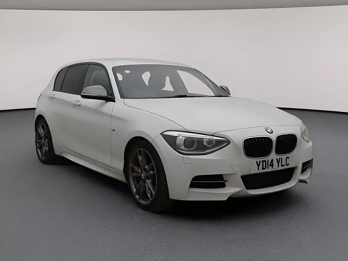 Used 2014 BMW 1 Series M135i Alpine White - Front View