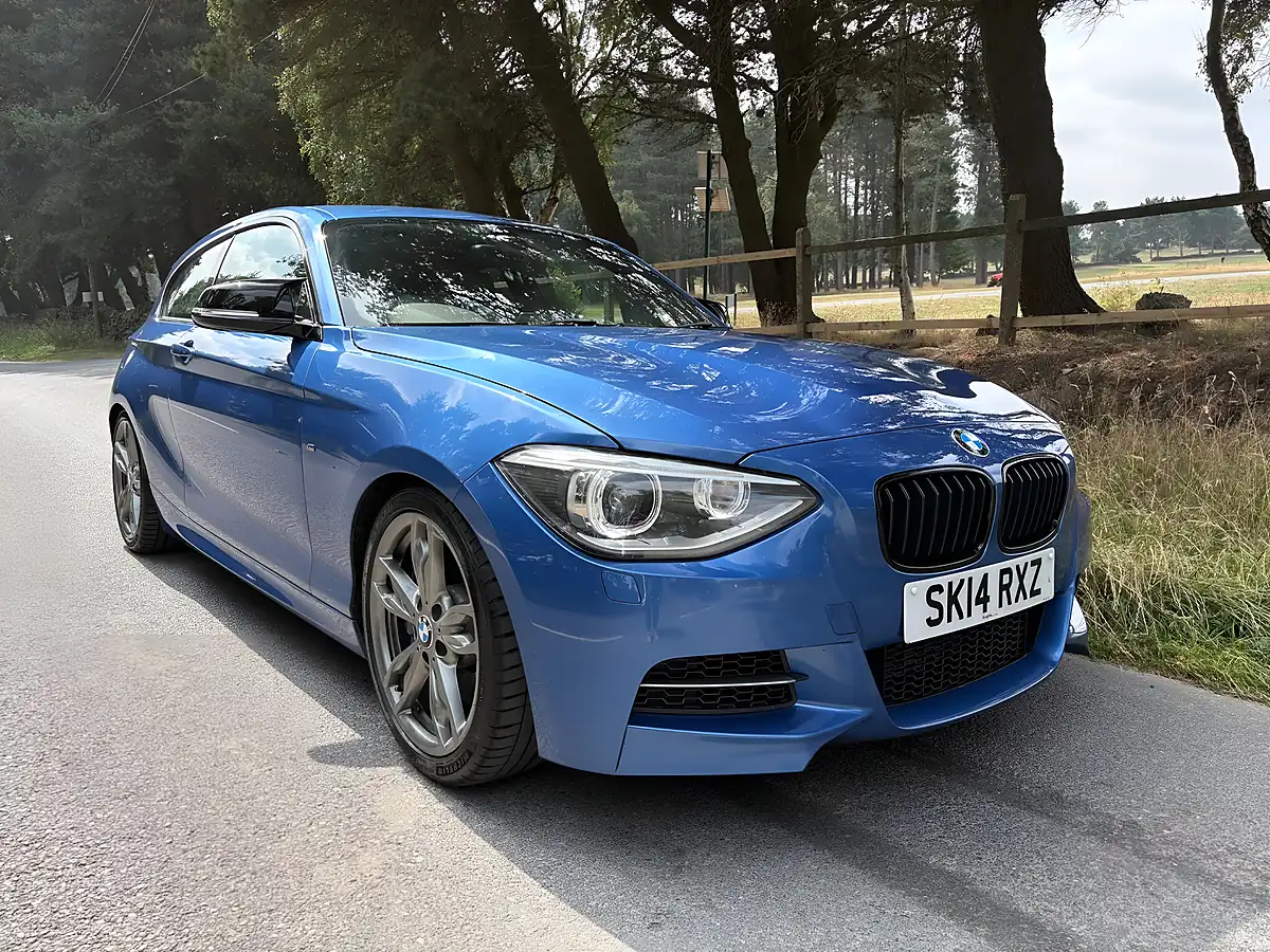 Used 2014 BMW 1 Series M135i Blue - Front View