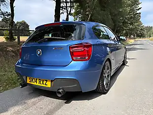 Used 2014 BMW 1 Series M135i Blue - Interior and Exterior details 7