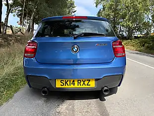 Used 2014 BMW 1 Series M135i Blue - Interior and Exterior details 8
