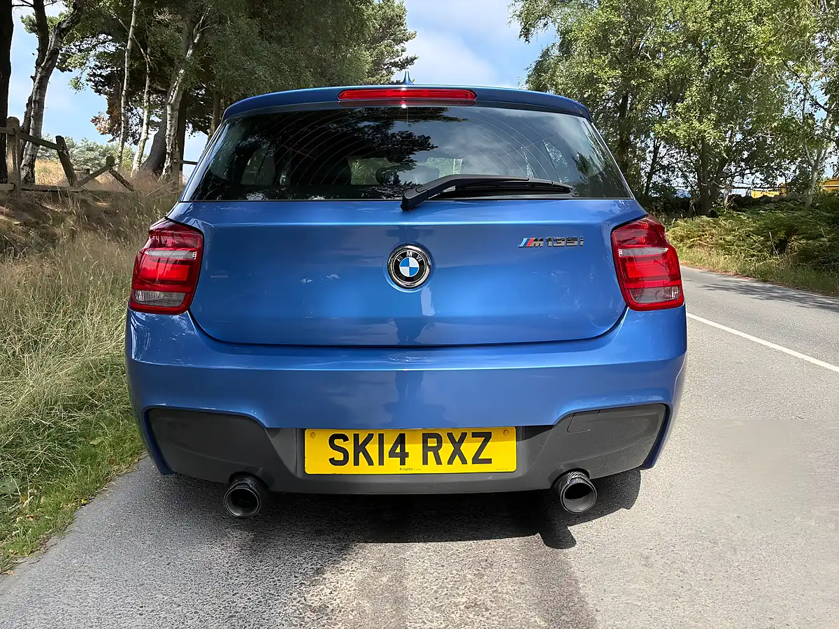 Used 2014 BMW 1 Series M135i Blue - Interior and Exterior details 8