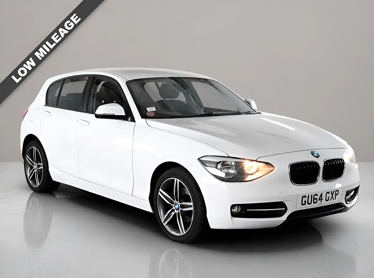Used 2014 BMW 1 Series Sport Edition White - Front View