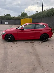 Used 2014 BMW 1 Series Sport Red - Interior and Exterior details 2