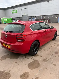 Used 2014 BMW 1 Series Sport Red - Interior and Exterior details 4