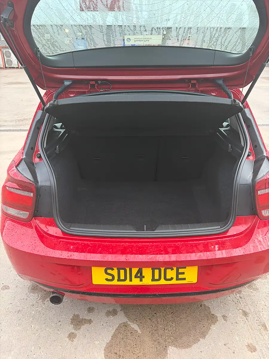 Used 2014 BMW 1 Series Sport Red - Interior and Exterior details 6