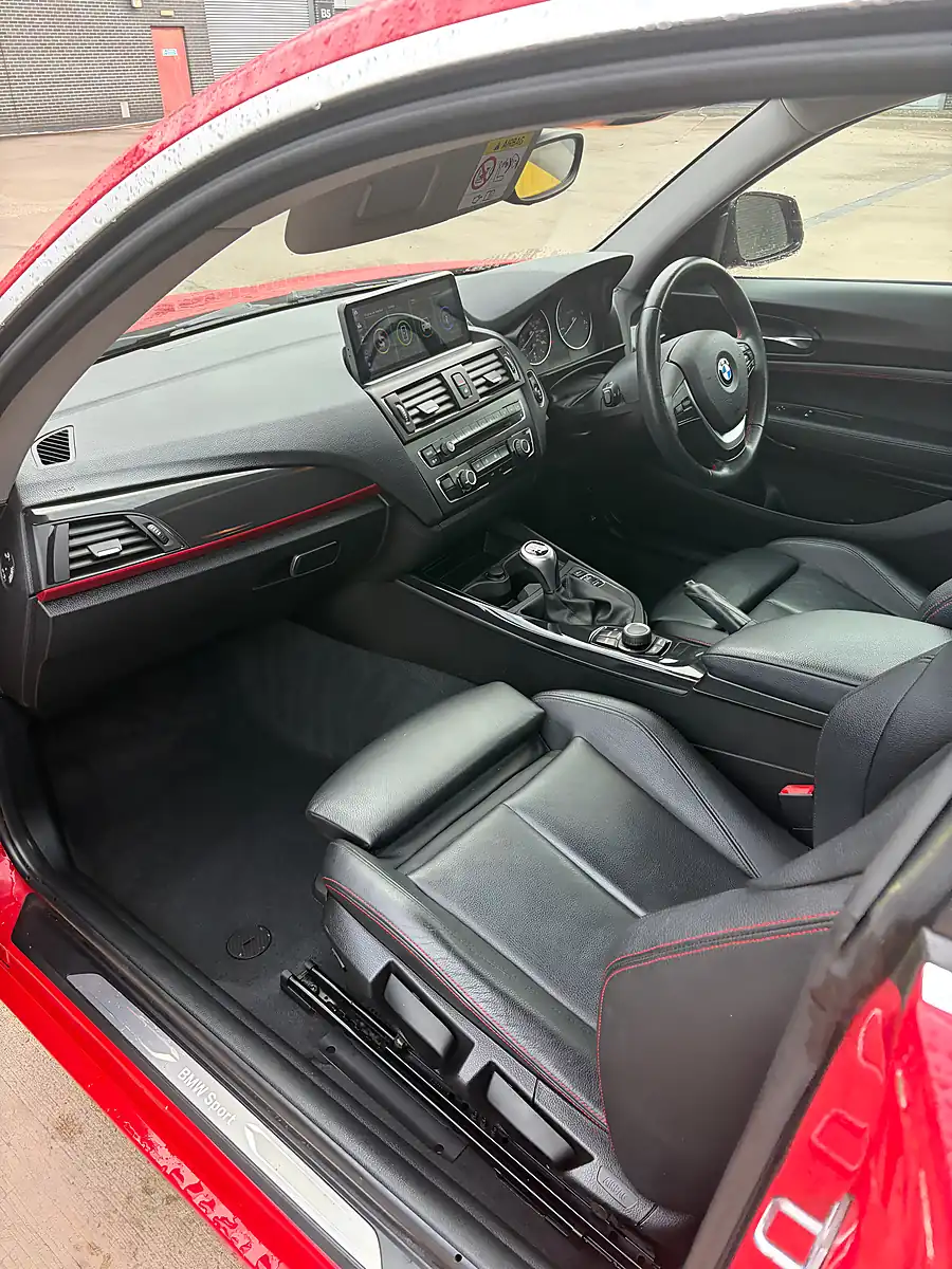 Used 2014 BMW 1 Series Sport Red - Interior and Exterior details 8