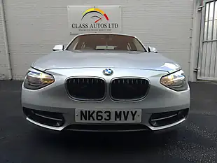 Used 2014 BMW 1 Series Sport Silver - Interior and Exterior details 2