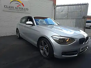 Used 2014 BMW 1 Series Sport Silver - Interior and Exterior details 6