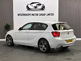 Used 2014 BMW 1 Series Sport White - Interior and Exterior details 11
