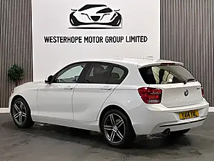 Used 2014 BMW 1 Series Sport White - Interior and Exterior details 2