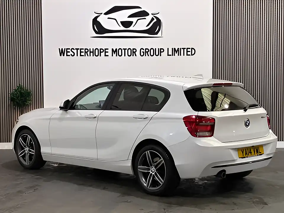 Used 2014 BMW 1 Series Sport White - Interior and Exterior details 2