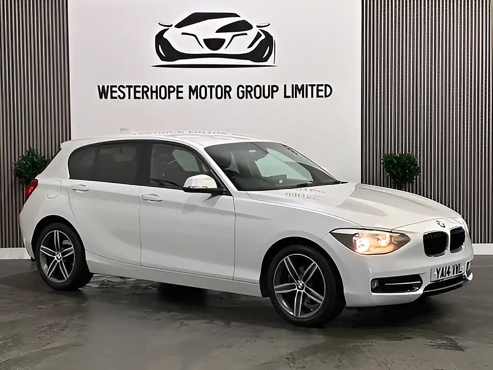 Used 2014 BMW 1 Series Sport White - Interior and Exterior details 6