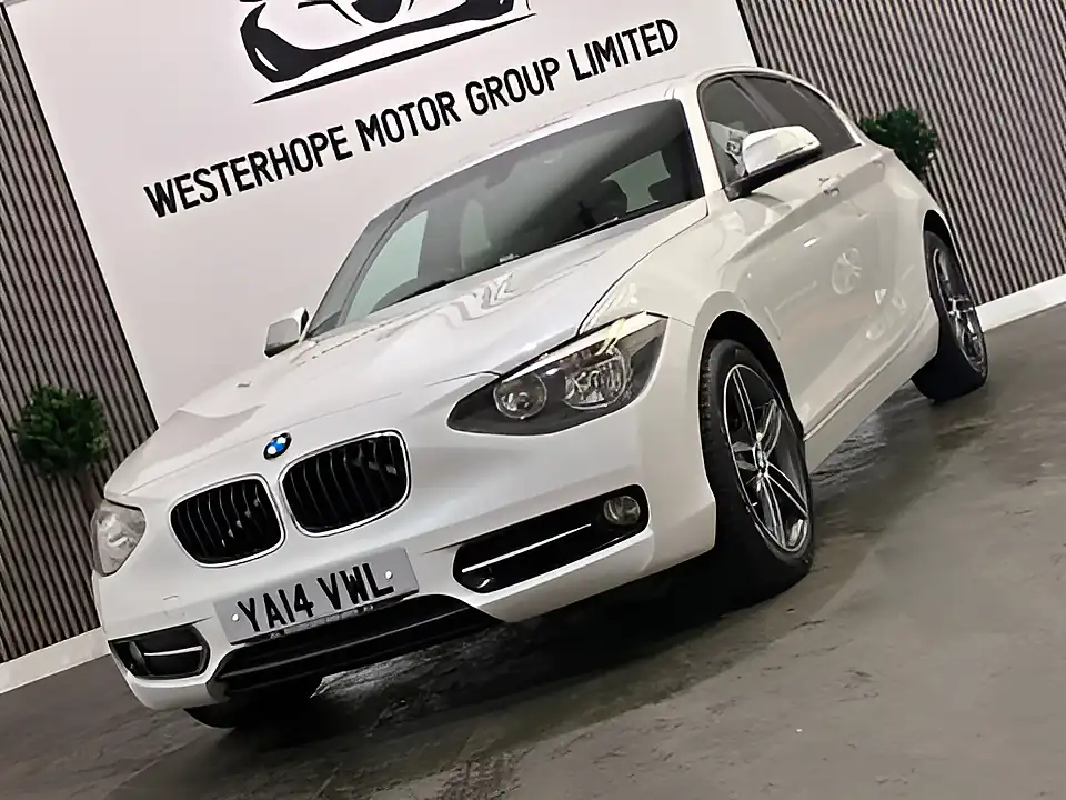 Used 2014 BMW 1 Series Sport White - Interior and Exterior details 8