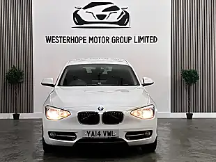 Used 2014 BMW 1 Series Sport White - Interior and Exterior details 9