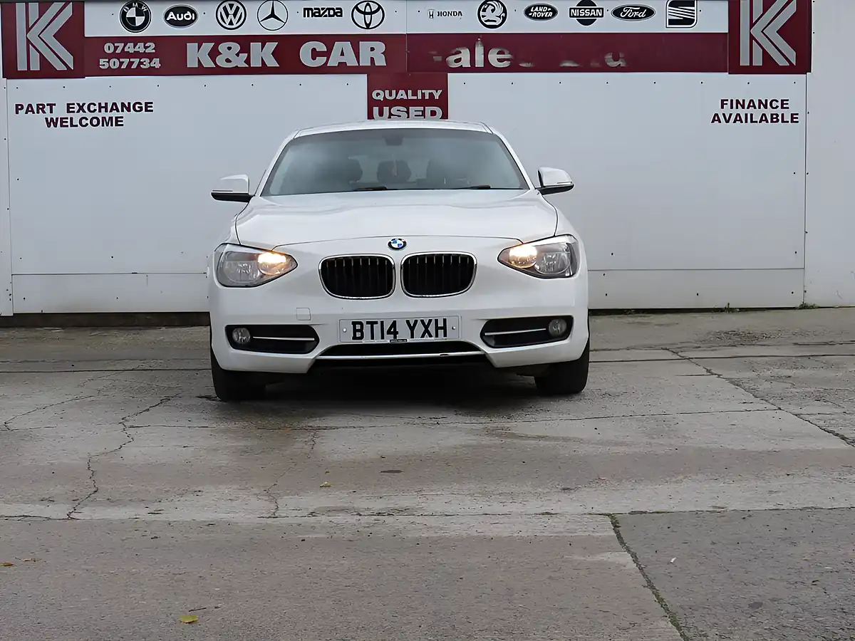 Used 2014 BMW 1 Series Sport White - Interior and Exterior details 6