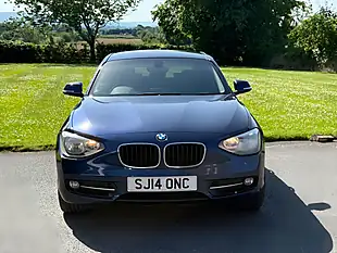 Used 2014 BMW 116D Sport Blue - Interior and Exterior details 2