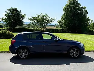 Used 2014 BMW 116D Sport Blue - Interior and Exterior details 4