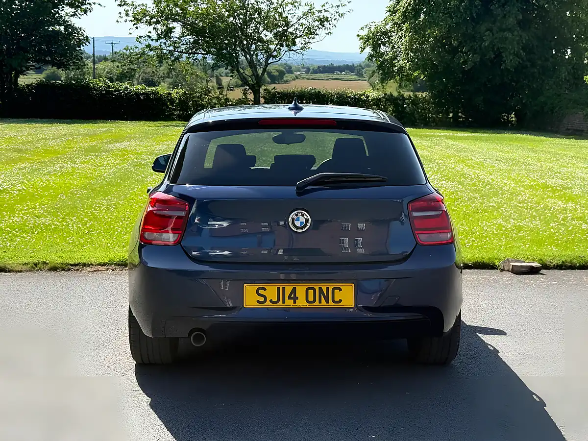 Used 2014 BMW 116D Sport Blue - Interior and Exterior details 6