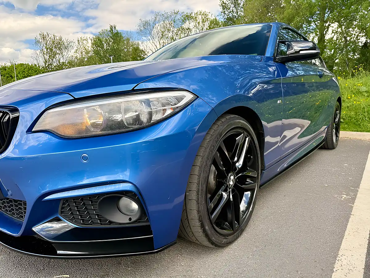 Used 2014 BMW 2 Series M Sport Blue - Interior and Exterior details 5
