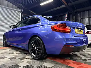 Used 2014 BMW 2 Series M Sport Blue - Interior and Exterior details 10