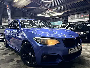 Used 2014 BMW 2 Series M Sport Blue - Interior and Exterior details 2