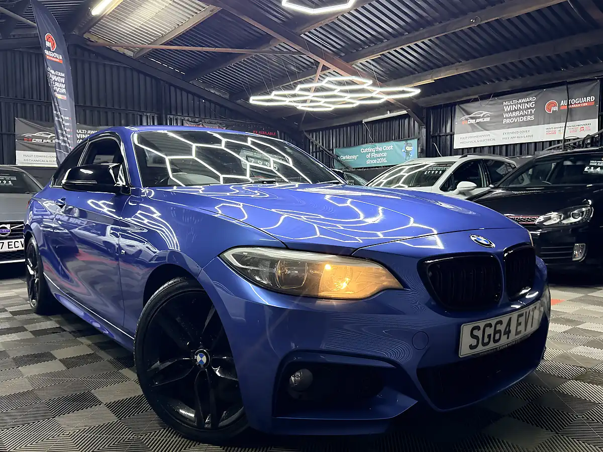 Used 2014 BMW 2 Series M Sport Blue - Interior and Exterior details 2