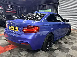 Used 2014 BMW 2 Series M Sport Blue - Interior and Exterior details 3