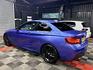Used 2014 BMW 2 Series M Sport Blue - Interior and Exterior details 5