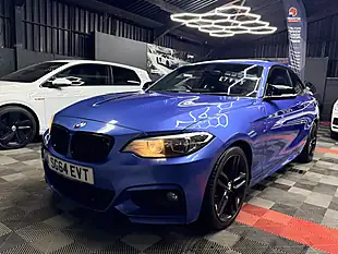 Used 2014 BMW 2 Series M Sport Blue - Interior and Exterior details 6