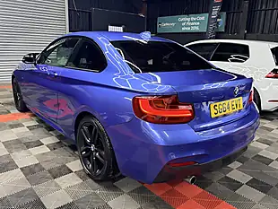 Used 2014 BMW 2 Series M Sport Blue - Interior and Exterior details 7