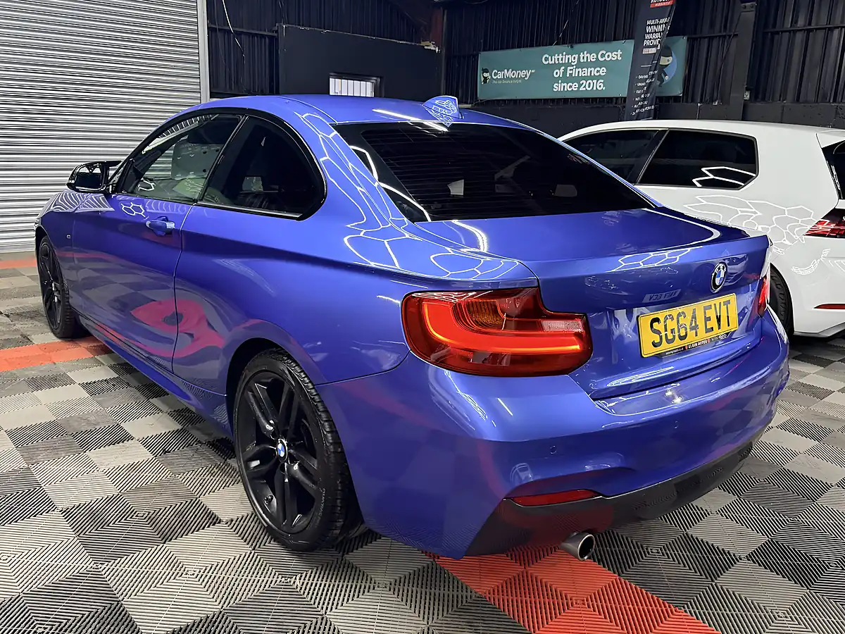 Used 2014 BMW 2 Series M Sport Blue - Interior and Exterior details 7