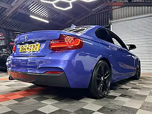 Used 2014 BMW 2 Series M Sport Blue - Interior and Exterior details 9