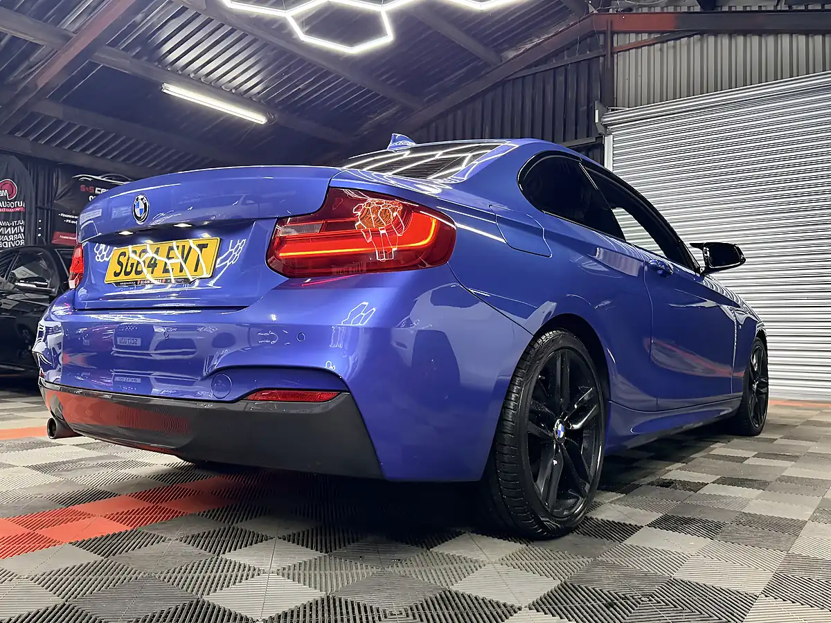 Used 2014 BMW 2 Series M Sport Blue - Interior and Exterior details 9