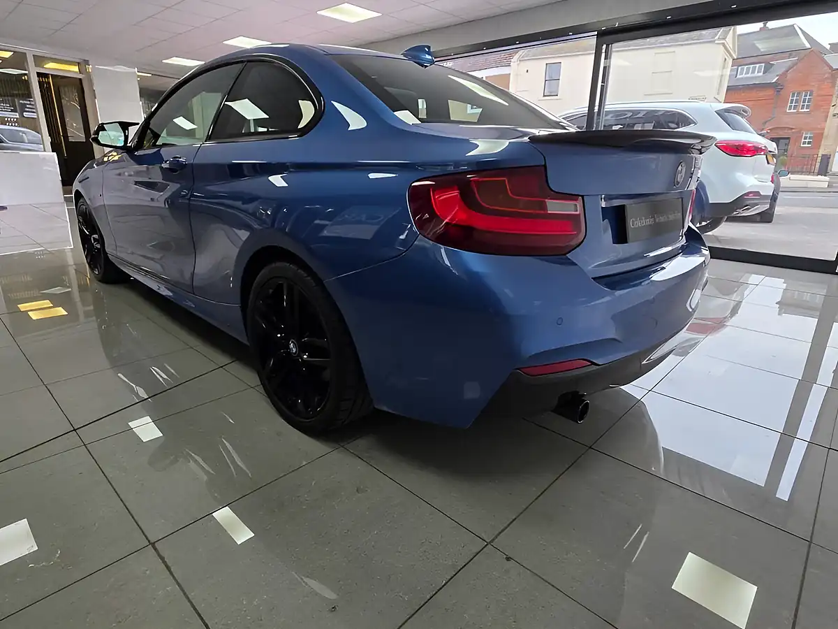 Used 2014 BMW 2 Series M Sport Blue - Interior and Exterior details 13