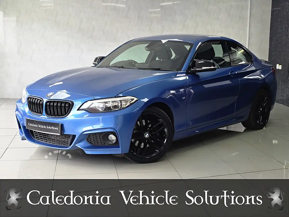 Used 2014 BMW 2 Series M Sport Blue - Interior and Exterior details 2