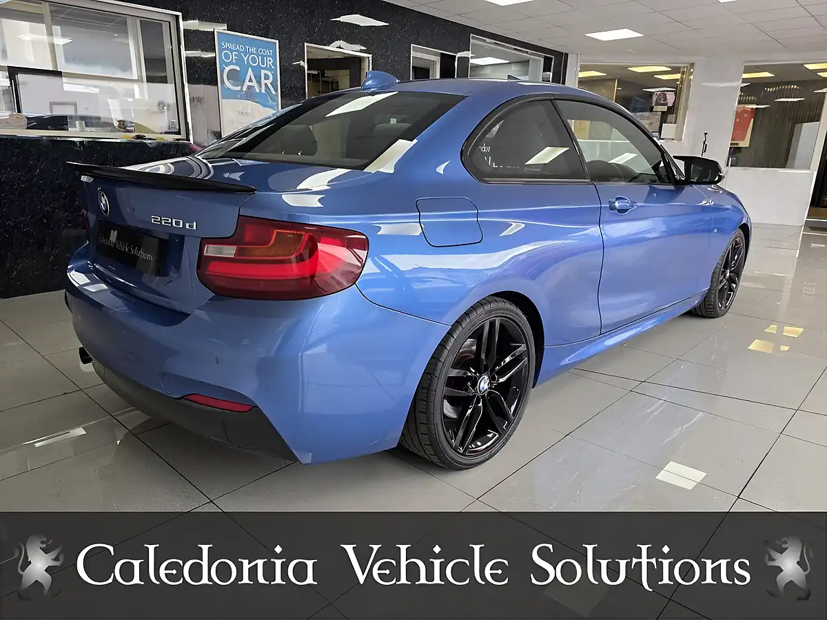 Used 2014 BMW 2 Series M Sport Blue - Interior and Exterior details 3