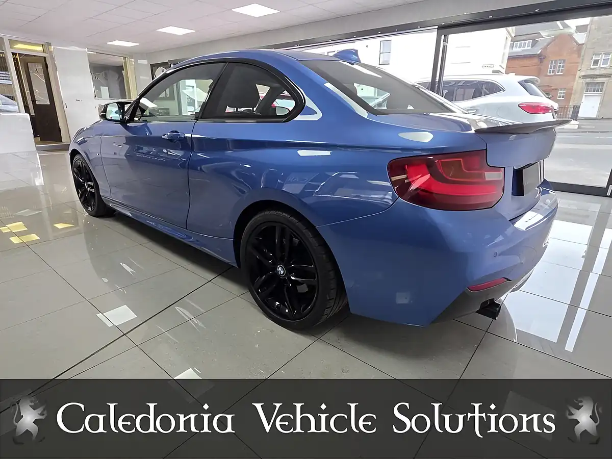 Used 2014 BMW 2 Series M Sport Blue - Interior and Exterior details 4